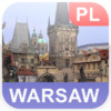 Warsaw, Poland Offline Map - PLACE STARS