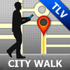 Tel Aviv Map and Walks, Full Version