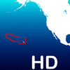 Aqua Map Hawaii HD - Marine GPS Offline Nautical Charts for Fishing, Boating and Sailing