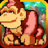 Pixel Monkey - Monkeys Jump, Battle, and Duck under Obstacles in Jungle Temple
