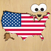 Wood Puzzle USA Map