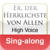 Er, der Herrlichste von Allen, Schumann (High Voice & Piano - Sing-Along)