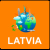 Latvia Off Vector Map - Vector World