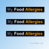 My Food Allergies