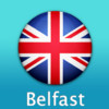 Belfast Travel Map (UK)