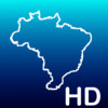 Aqua Map Brazil HD - Marine GPS Offline Nautical Charts for Fishing, Boating and Sailing