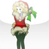 Christmas Teller - worthless trivia selection with santa claus wallpaper collection