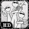 Shooting Sketch Stickman - Running Sketchman Hunter War Games HD