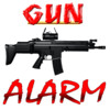 A Gun ALARM Clock for iPhone - Wake up to Loud Visual Rifles and Machine Guns Firing