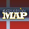 Denmark Expressive Map Digital Atlas App