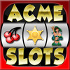 Acme Slots Machine Mega Pro - Bonus Wheel and Multiple Paylines Edition