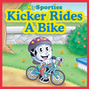 Kicker Rides a Bike