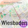 Wiesbaden, Mainz Street Map