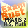 Praxis 2 Math Flashcards High School Review Exambusters