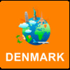 Denmark Off Vector Map - Vector World