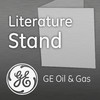 GE Oil & Gas Literature Stand