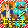 HIDE & SEEK: MC Survival Hunter Mini Block Game with Multiplayer