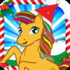 Christmas Pony Unicorn Friends - My Little Santa Ponies, Pretty Pet Horse Run