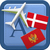 Traveller Dictionary and Phrasebook Danish - Montenegrin