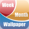 Week Month Wallpaper Maker - for time sensing you or enhance you more time sensing