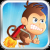 Jetpack Monkey - A Great Escape by a Zoo Monkey with loaded Banana Gun in Free Edition for iPhone, iPad