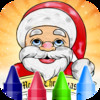 Christmas & New Year Painting 4 Kids HD - school children coloring drawings in holiday and sending to family & friends as greeting e-cards