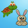 Bunny And Turtle Jumping Challenge