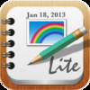 RainbowNote Lite: notebook/diary with photo calendar