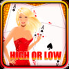 Bet High Or Low Las Vegas Jackpot Card Game of Skill