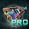 Insta Gun Pro: Fantasy Movie Video Game, Cosplay Anime Weapon, Pistol, and Rifle Stickers for Photo