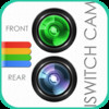 iSwitch Cam - front rear camera lens with effects to show double perspective