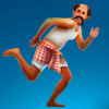 Indian man run - The dangerous coconuts trees jumping quest - Free Edition