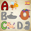 Spanish Alphabet Puzzles for Toddlers and Kids : First steps to learn Spanish !