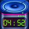 Loud Alarm Clock ULTRA LCD Alarms with Loud Sounds for Deaf, Heavy Sleepers and Snooze