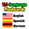 Flashcards - English, Spanish, German