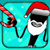 A Stickman Santa Stampede Christmas Reindeer Run Pro Fun Racing